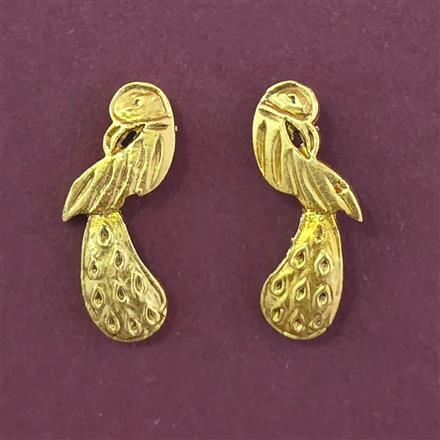 Antique Birds Earring With Gold Plating
