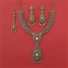 Kundan Classic Necklace With Mehndi Plating