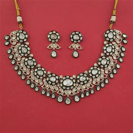 Kundan Classic Necklace With Carat Plating