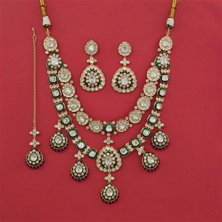 Kundan Classic Necklace With Carat Plating
