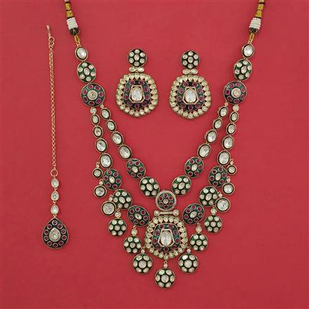 Kundan Classic Necklace With Carat Plating