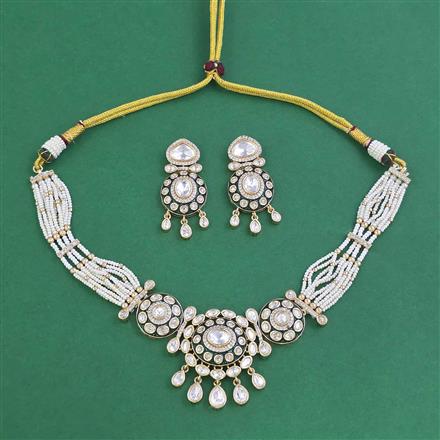 Antique Meenakari Necklace With Carat Plating
