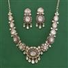 Antique Meenakari Necklace With Carat Plating