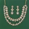 Antique Layered Necklace With Carat Plating