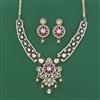 Antique Pearl Necklace With Carat Plating