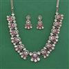 Antique Classic Necklace With Mehndi Plating