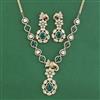 Antique Birds Necklace With Carat Plating