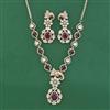 Antique Birds Necklace With Carat Plating