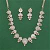 Antique Mother Of Pearl Necklace With Carat Plating