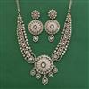 Antique Bandhai Necklace With Mehndi Plating