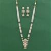 Antique Meenakari Pendant Set With Carat Plating