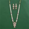 Antique Meenakari Pendant Set With Carat Plating