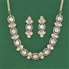 Antique Classic Necklace With Carat Plating