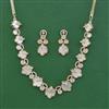 Antique Mother Of Pearl Necklace With Carat Plating