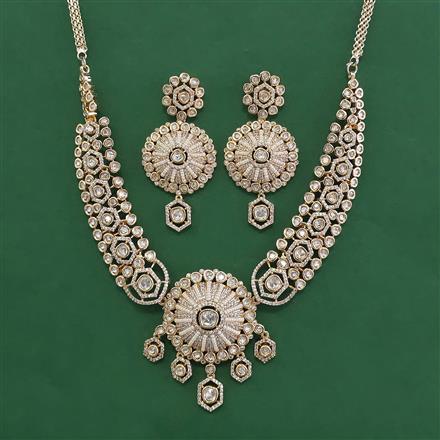 Antique Bandhai Necklace With Carat Plating