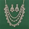Antique Layered Necklace With Carat Plating