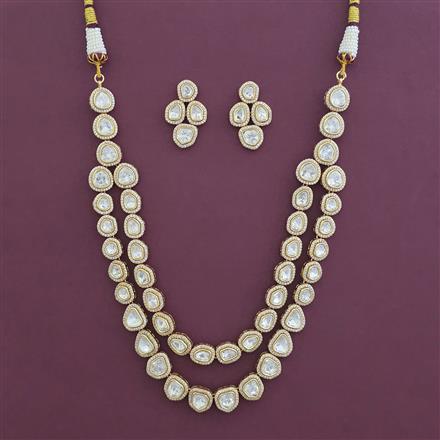 Kundan Layered Necklace With Carat Plating