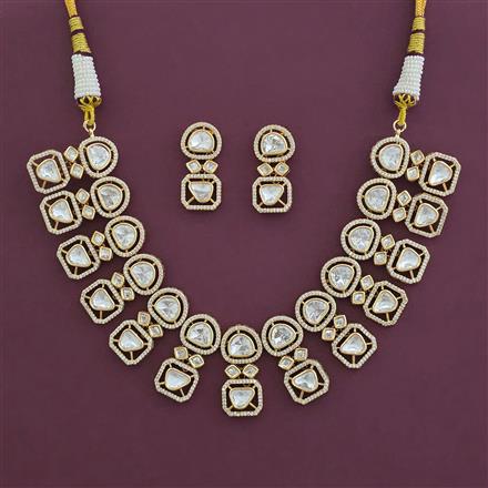 Kundan Classic Necklace With Carat Plating