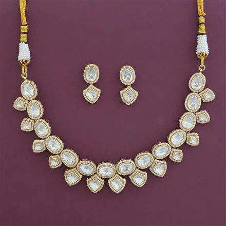 Kundan Classic Necklace With Carat Plating