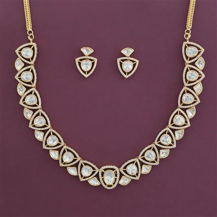 Kundan Classic Necklace With Carat Plating