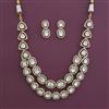 Kundan Layered Necklace With Carat Plating