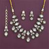 Kundan Birds Necklace With Mehndi Plating