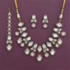 Kundan Birds Necklace With Mehndi Plating