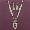 Kundan Long Necklace With Victorian Plating