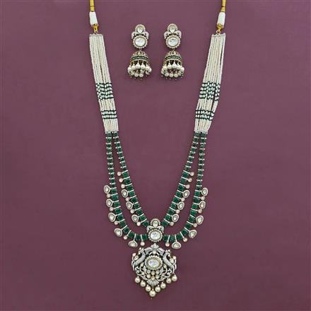 Kundan Layered Necklace With Victorian Plating