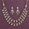 Kundan Layered Necklace With Victorian Plating