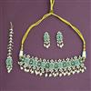 Kundan Choker Necklace With Victorian Plating