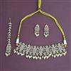 Kundan Choker Necklace With Victorian Plating