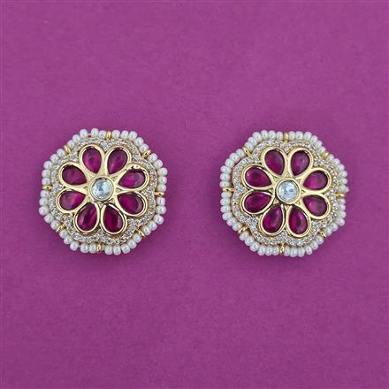 Kundan Tops With Carat Plating