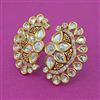 Kundan Adjustable Ring With Gold Plating