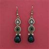 Antique Delicate Earring With Mehndi Plating