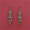 Antique Delicate Earring With Mehndi Plating