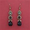 Antique Delicate Earring With Mehndi Plating