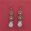Antique Delicate Earring With Mehndi Plating