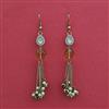 Antique Delicate Earring With Mehndi Plating