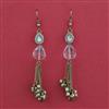 Antique Delicate Earring With Mehndi Plating