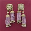 Kundan Jhumki With Gold Plating