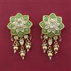Kundan Pearl Earring With Gold Plating