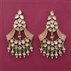 Kundan Meenakari Earring With Gold Plating