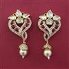 Kundan Pearl Earring With Carat Plating