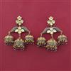 Kundan Jhumki With Gold Plating