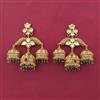 Kundan Jhumki With Gold Plating