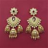 Kundan Jhumki With Gold Plating