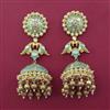 Kundan Jhumki With Gold Plating