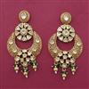 Kundan Pearl Earring With Gold Plating