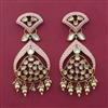Kundan Pearl Earring With Gold Plating